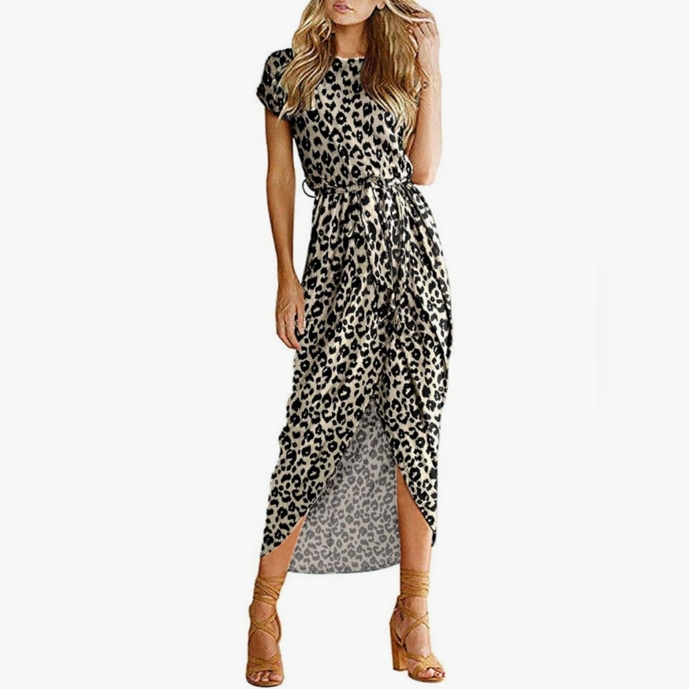NWT Leopard Print Dress, Size Medium